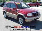 Cassis Red Pearl Suzuki Grand Vitara in 2001