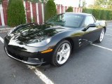 Black Chevrolet Corvette in 2006