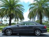 2008 Steel Grey Metallic Mercedes-Benz CLK 550 Coupe #50085529