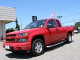 2007 Victory Red Chevrolet Colorado LS Extended Cab #50086295