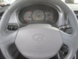 2003 Hyundai Accent GL Sedan Steering Wheel