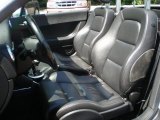 2001 Audi TT 1.8T quattro Roadster Ebony Black Interior