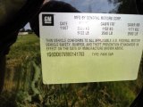 2008 Cadillac STS 4 V6 AWD Info Tag