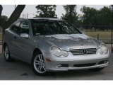 2002 Brilliant Silver Metallic Mercedes-Benz C 230 Kompressor Coupe #50151087