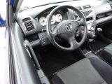 2005 Honda Civic Si Hatchback Black Interior