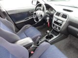 2003 Subaru Impreza WRX Sedan Grey/Blue Interior