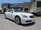 2008 Ivory Pearl White Infiniti G 37 Journey Coupe #50151102
