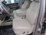 2010 Dodge Ram 3500 Laramie Crew Cab 4x4 Dually Light Pebble Beige/Bark Brown Interior