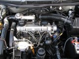 2000 Volkswagen Jetta GLS TDI Sedan 1.9 Liter TDI SOHC 8-Valve Turbo-Diesel 4 Cylinder Engine