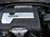 2005 Kia Spectra LX Sedan 2.0 Liter DOHC 16 Valve 4 Cylinder Engine
