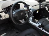 2011 Cadillac CTS Coupe Ebony Interior