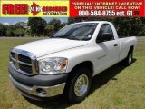 2007 Bright White Dodge Ram 1500 ST Regular Cab #50186305