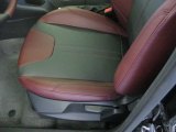 2012 Ford Focus SE Sport 5-Door Tuscany Red Leather Interior