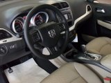 2011 Dodge Journey Mainstreet AWD Black/Light Frost Beige Interior