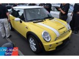 2004 Liquid Yellow Mini Cooper S Hardtop #50191370