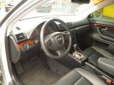 2005 Audi A4 3.2 quattro Sedan Ebony Interior