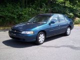 Blue Emerald Pearl Metallic Nissan Altima in 1998