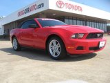 2010 Torch Red Ford Mustang V6 Convertible #50191406