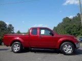 Red Brawn Nissan Frontier in 2007