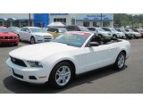 2010 Performance White Ford Mustang V6 Convertible #50191419