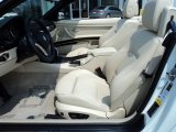 2010 BMW 3 Series 335i Convertible Cream Beige Interior