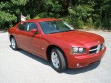 2010 Inferno Red Crystal Pearl Dodge Charger SXT #50191677