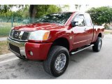 2004 Nissan Titan Red Brawn