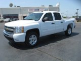 2011 Summit White Chevrolet Silverado 1500 LT Crew Cab 4x4 #50191453