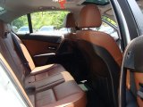 2006 BMW 5 Series 550i Sedan Auburn Dakota Leather Interior