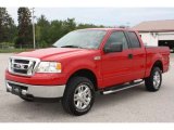 2008 Bright Red Ford F150 XLT SuperCab 4x4 #50230589