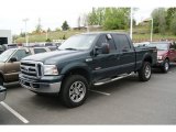 2005 Ford F350 Super Duty Lariat Crew Cab 4x4 Front 3/4 View