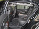 2008 BMW 7 Series 760Li Sedan Black Interior