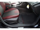 2012 Ford Focus Titanium Sedan Tuscany Red Leather Interior