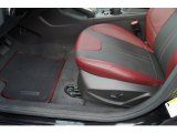 2012 Ford Focus Titanium Sedan Tuscany Red Leather Interior