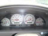 2001 Nissan Quest GLE Gauges