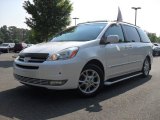 2004 Arctic Frost White Pearl Toyota Sienna XLE Limited #50231309