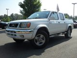 Cloud White Nissan Frontier in 2000