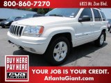 2001 Stone White Jeep Grand Cherokee Limited 4x4 #50231477
