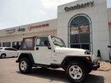 2001 Stone White Jeep Wrangler Sport 4x4 #50268105