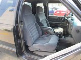 2001 Chevrolet S10 ZR2 Extended Cab 4x4 Graphite Interior