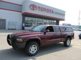 2003 Dark Garnet Red Pearl Dodge Dakota SXT Club Cab 4x4 #50268127