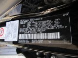 2008 Land Cruiser Color Code for Black - Color Code: 202