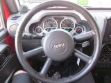 2010 Jeep Wrangler Rubicon 4x4 Steering Wheel