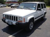 2001 Stone White Jeep Cherokee Sport 4x4 #50268000
