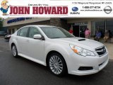 2010 Satin White Pearl Subaru Legacy 2.5 GT Premium Sedan #50268566