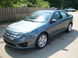 2011 Steel Blue Metallic Ford Fusion SE #50268569