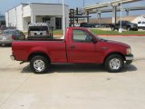 Toreador Red Metallic Ford F150 in 2003