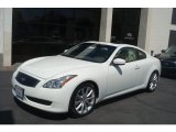 2008 Ivory Pearl White Infiniti G 37 Journey Coupe #50268024