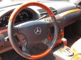 2001 Mercedes-Benz S 500 Sedan Steering Wheel