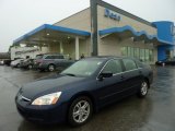 2007 Royal Blue Pearl Honda Accord SE Sedan #50268600